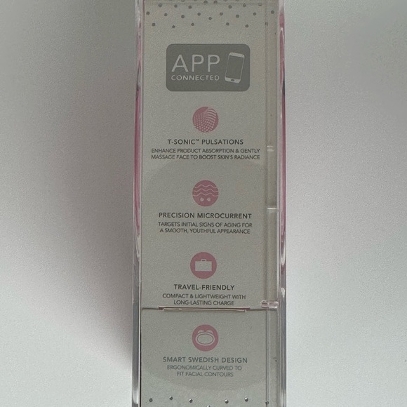 FOREO Bear Mini Smart Microcurrent Facial Toning Device Pearl Pink (SEALED) - Picture 2 of 6